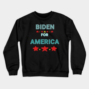 Biden For America Crewneck Sweatshirt